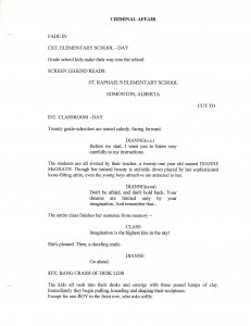 Criminal Affair page 1